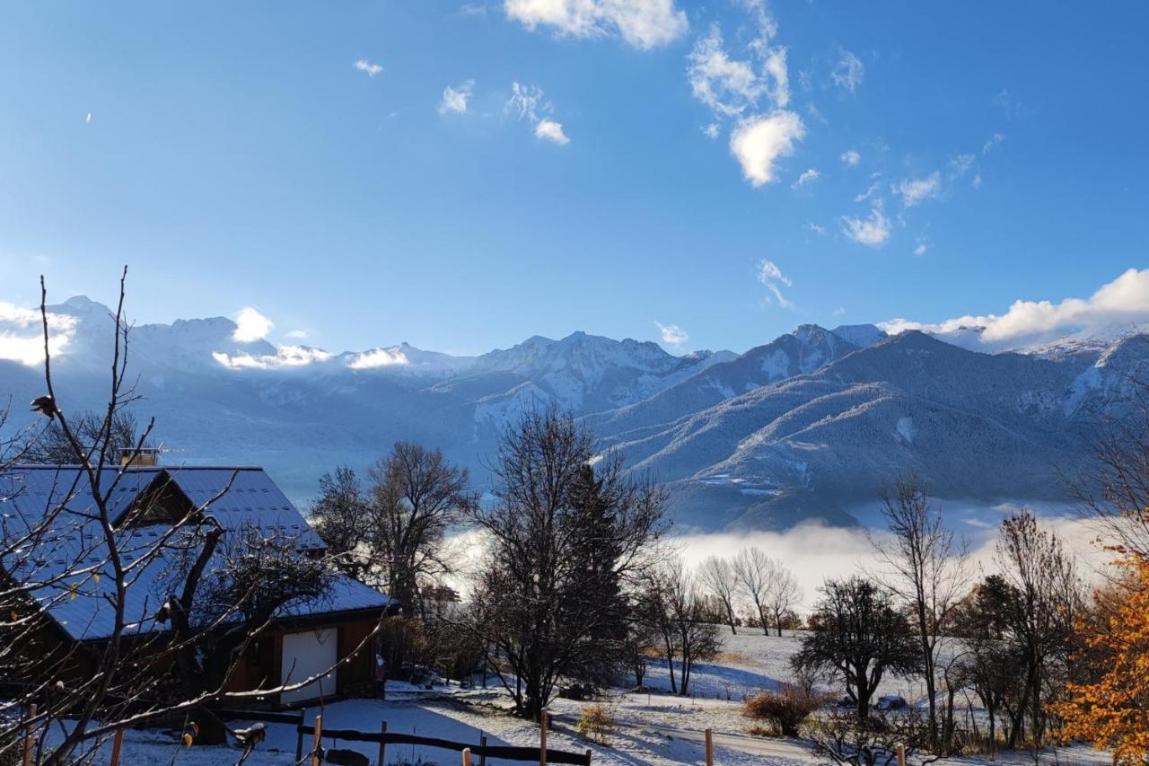 Chalet Mounette Ski Sauna Lac Embrun Puy-Sanieres Esterno foto