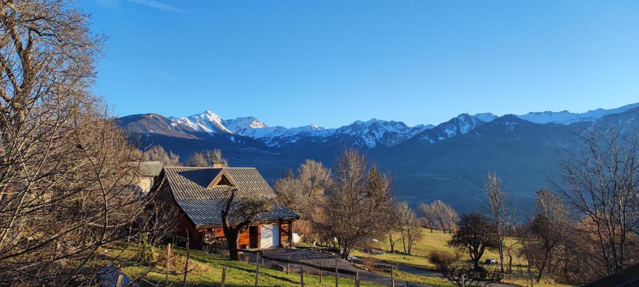 Chalet Mounette Ski Sauna Lac Embrun Puy-Sanieres Esterno foto