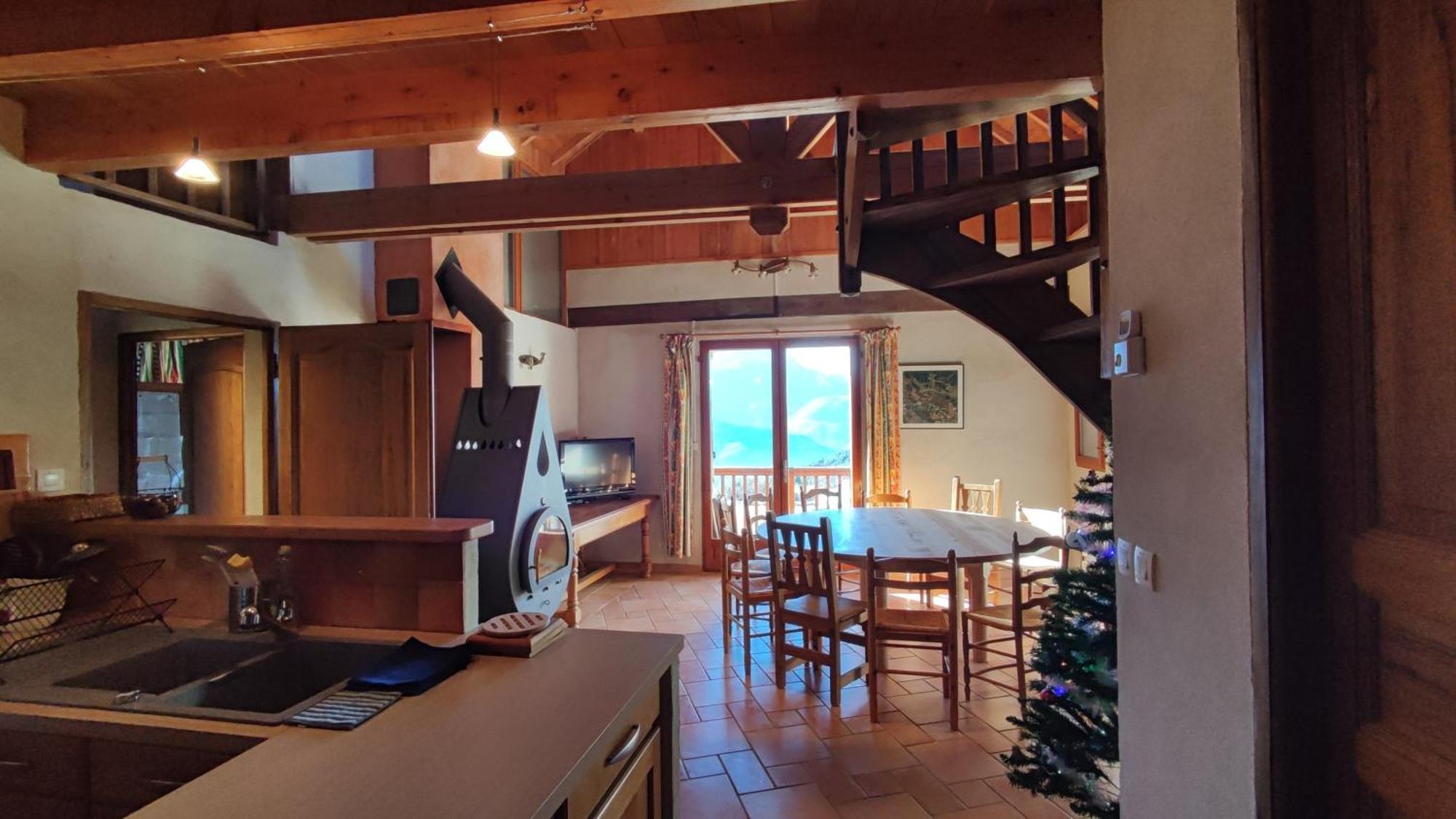 Chalet Mounette Ski Sauna Lac Embrun Puy-Sanieres Esterno foto